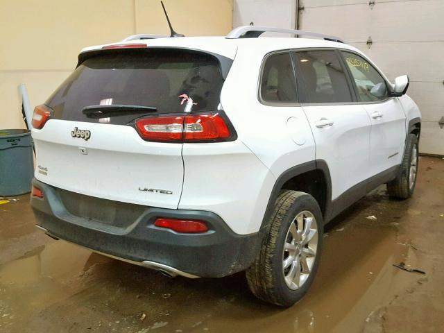 1C4PJMDS1EW237440 - 2014 JEEP CHEROKEE L WHITE photo 4