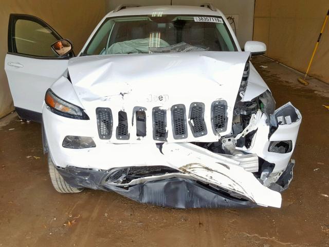 1C4PJMDS1EW237440 - 2014 JEEP CHEROKEE L WHITE photo 7