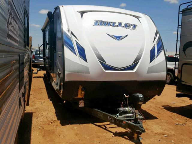 4YDT33020KT435106 - 2019 KEYSTONE BULLET WHITE photo 1