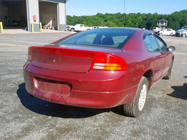 2B3HD56J5WH119172 - 1998 DODGE INTREPID E MAROON photo 4