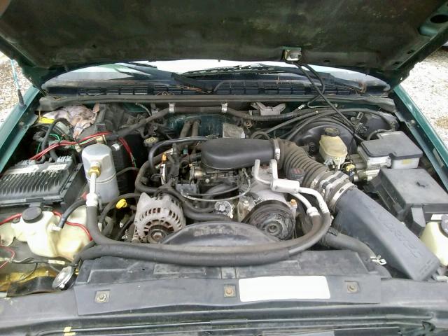 1GTCT19W0W8529895 - 1998 GMC SONOMA GREEN photo 7