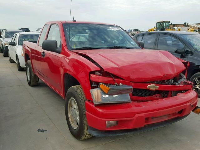 1GCCS199X88149382 - 2008 CHEVROLET COLORADO RED photo 1