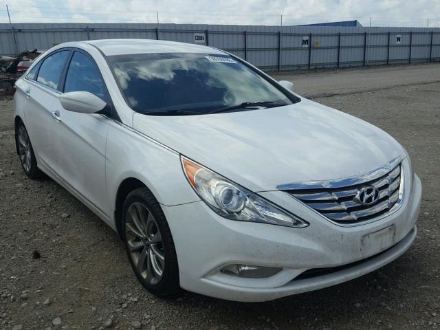 5NPEC4AC9CH311379 - 2012 HYUNDAI SONATA SE WHITE photo 1