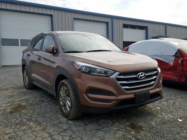 KM8J23A46HU439107 - 2017 HYUNDAI TUCSON SE BROWN photo 1