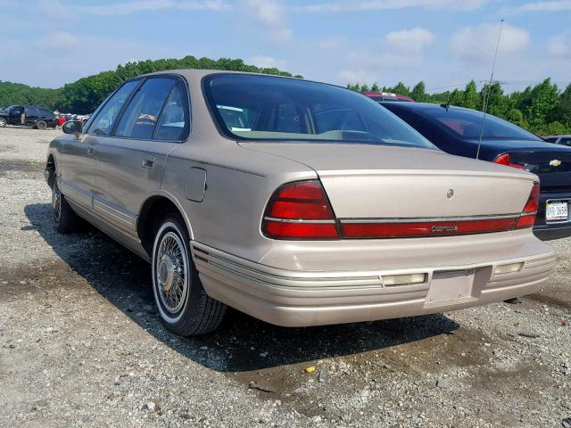 1G3HN53L9PH300784 - 1993 OLDSMOBILE 88 ROYALE GOLD photo 3