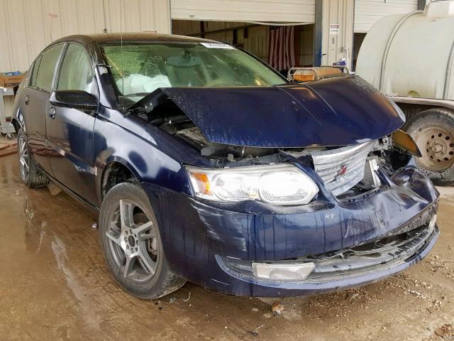 1G8AL55FX7Z168413 - 2007 SATURN ION LEVEL BLUE photo 1
