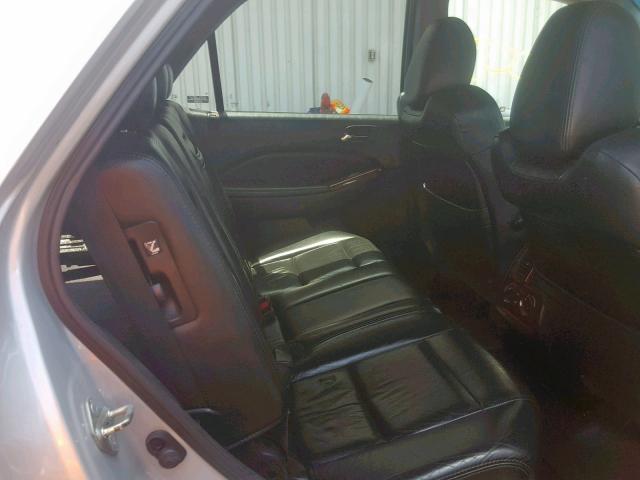 2HNYD18244H559811 - 2004 ACURA MDX SILVER photo 6