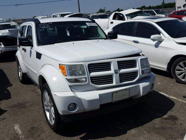 1D4PT4GK6BW522509 - 2011 DODGE NITRO HEAT WHITE photo 1