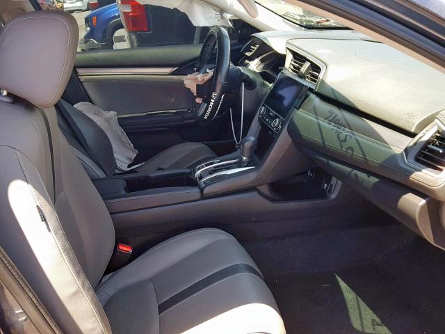 19XFC1F76GE041035 - 2016 HONDA CIVIC EXL 灰色 照片 5