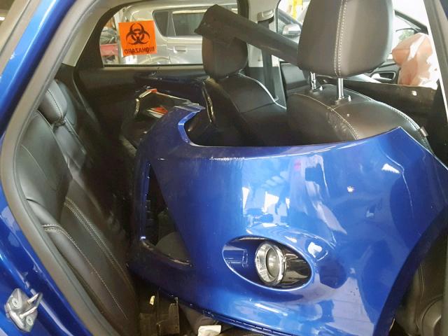 1FADP3N27EL422349 - 2014 FORD FOCUS TITA BLUE photo 6