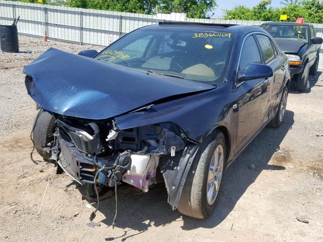 1G1ZK57708F269148 - 2008 CHEVROLET MALIBU LTZ ლურჯი ფოტო 2