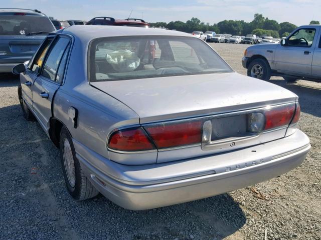 1G4HR52K9XH500993 - 1999 BUICK LESABRE LI GRAY photo 3