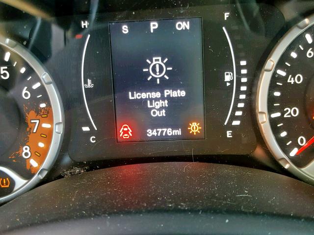 ZACCJBAB5HPF16723 - 2017 JEEP RENEGADE S BLUE photo 8