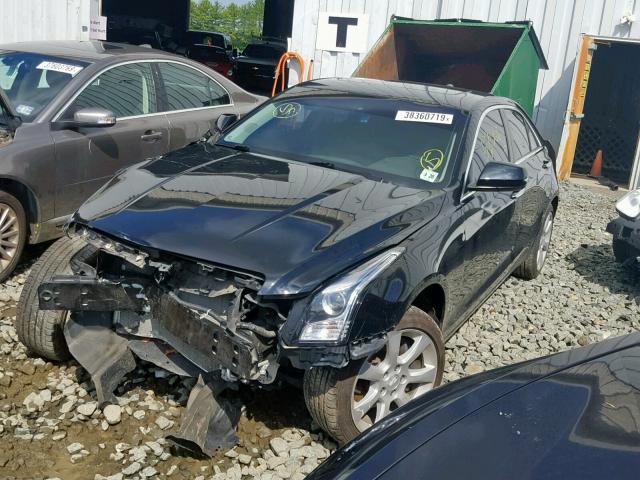 1G6AG5RX6F0134701 - 2015 CADILLAC ATS BLACK photo 2