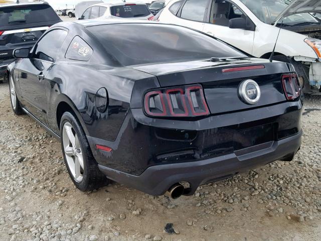 1ZVBP8CF5C5256982 - 2012 FORD MUSTANG GT BLACK photo 3