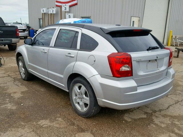 1B3HB48A79D165794 - 2009 DODGE CALIBER SX SILVER photo 3