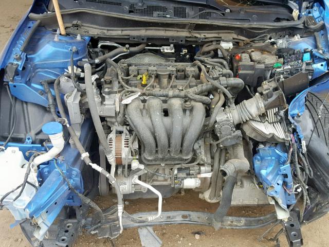 3MYDLBZV9GY106693 - 2016 TOYOTA SCION BLUE photo 7