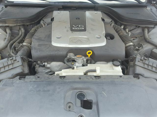 JNKCV64E29M605603 - 2009 INFINITI G37 BASE SILVER photo 7