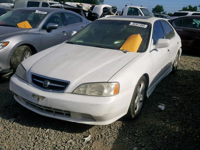 19UUA5666YA031672 - 2000 ACURA 3.2TL WHITE photo 2