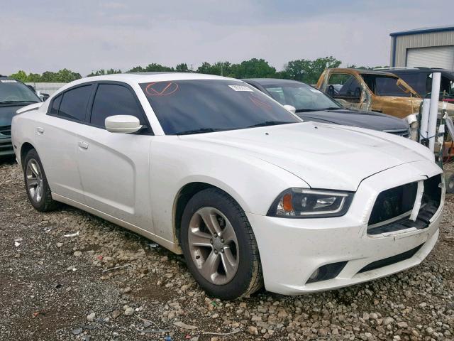 2C3CDXHG2DH577162 - 2013 DODGE CHARGER SX WHITE photo 1