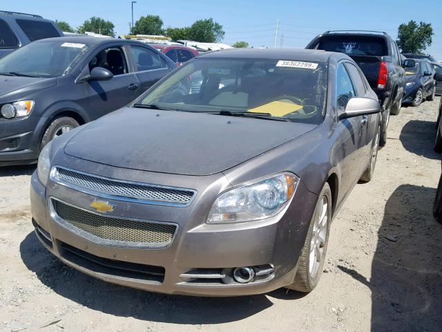 1G1ZG5E74CF105561 - 2012 CHEVROLET MALIBU LTZ 棕色 照片 2