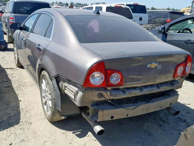 1G1ZG5E74CF105561 - 2012 CHEVROLET MALIBU LTZ 棕色 照片 3