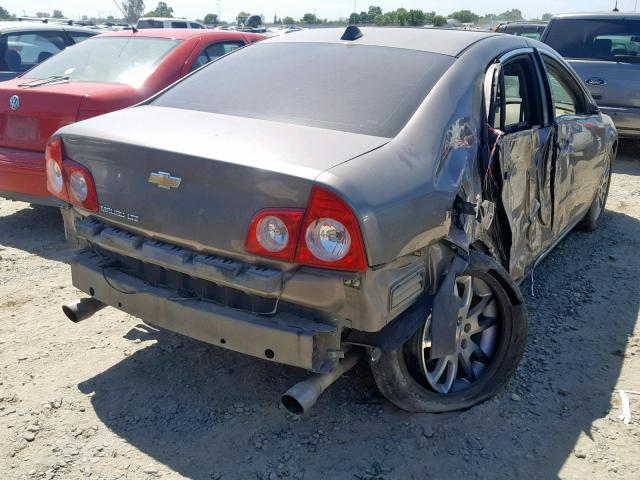 1G1ZG5E74CF105561 - 2012 CHEVROLET MALIBU LTZ 棕色 照片 4