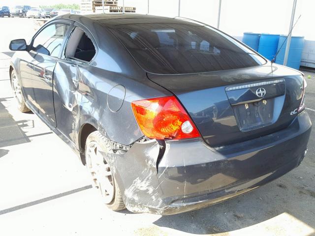JTKDE177160108706 - 2006 TOYOTA SCION TC გრაფიტი ფოტო 3