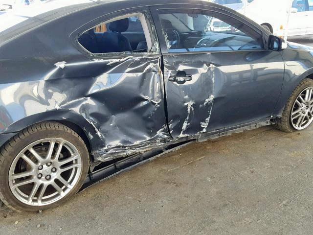 JTKDE177160108706 - 2006 TOYOTA SCION TC გრაფიტი ფოტო 9