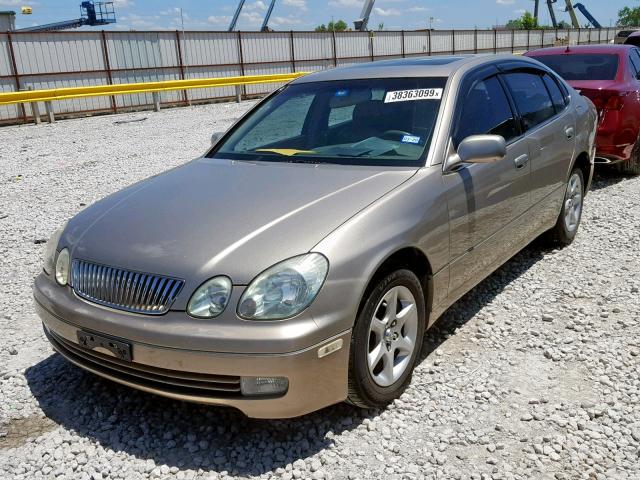 JT8BD69S010117615 - 2001 LEXUS GS 300 TAN photo 2