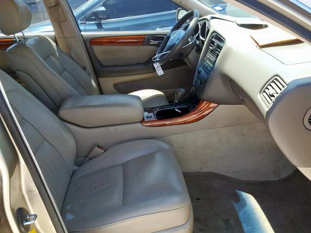 JT8BD69S010117615 - 2001 LEXUS GS 300 TAN photo 5