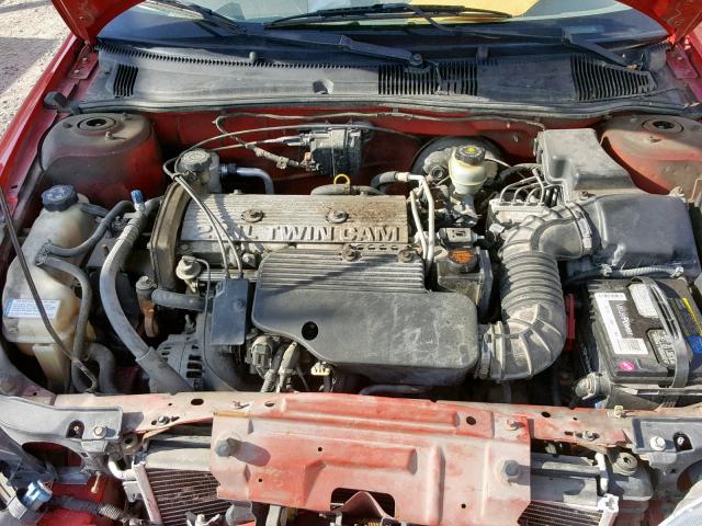 1G1JH52T327168803 - 2002 CHEVROLET CAVALIER Z RED photo 7