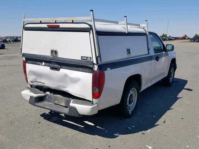 1GCCSBF96B8136209 - 2011 CHEVROLET COLORADO WHITE photo 4