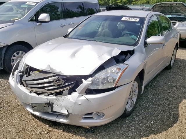 1N4CL2AP9AC123314 - 2010 NISSAN ALTIMA HYB SILVER photo 2