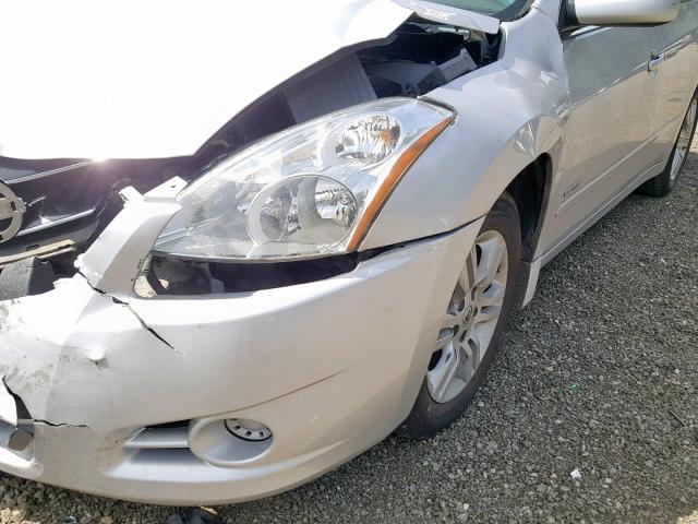 1N4CL2AP9AC123314 - 2010 NISSAN ALTIMA HYB SILVER photo 9