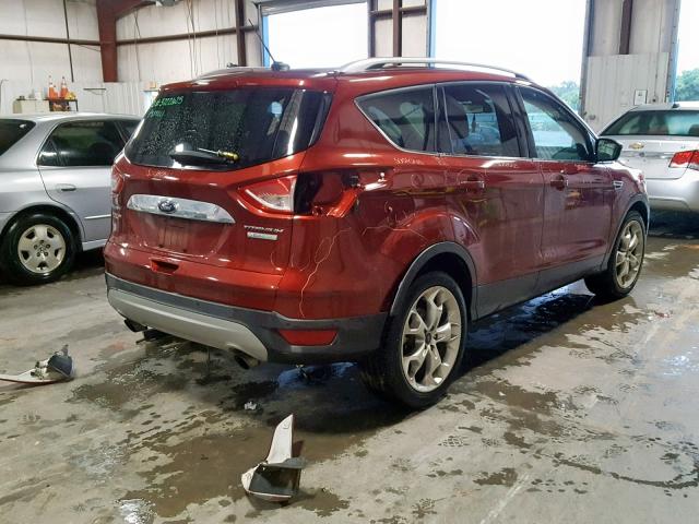 1FMCU0J9XEUA94804 - 2014 FORD ESCAPE TIT ORANGE photo 4