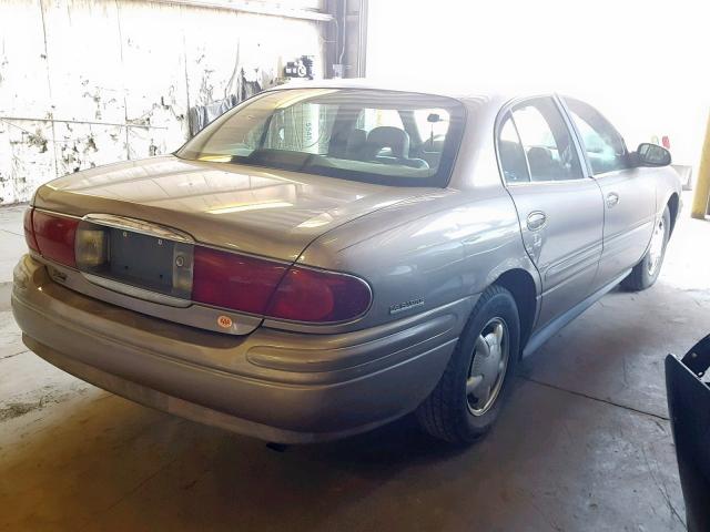 1G4HR54K6YU344319 - 2000 BUICK LESABRE LI BEIGE photo 4