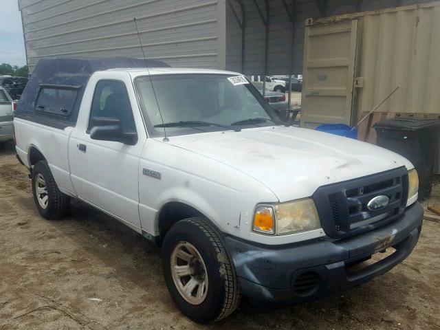 1FTYR10D98PA70309 - 2008 FORD RANGER WHITE photo 1