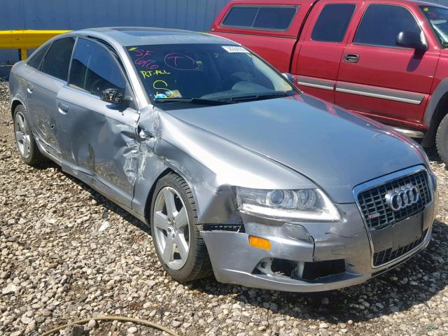 WAUDH74F08N140112 - 2008 AUDI A6 3.2 QUA GRAY photo 1