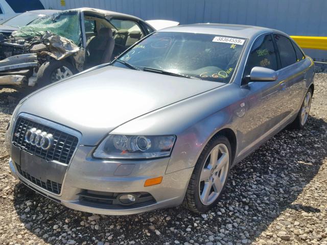 WAUDH74F08N140112 - 2008 AUDI A6 3.2 QUA GRAY photo 2