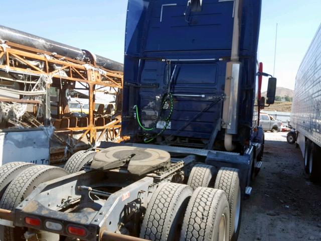 4V4NC9TH97N486411 - 2007 VOLVO VN VNL BLUE photo 4