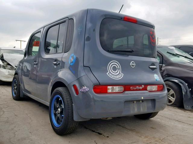 JN8AZ2KR7DT305151 - 2013 NISSAN CUBE S GRAY photo 3