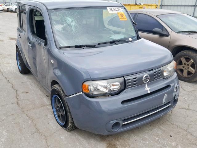 JN8AZ2KR7DT305151 - 2013 NISSAN CUBE S GRAY photo 9