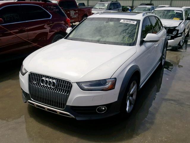 WA1UFAFL2DA054823 - 2013 AUDI A4 ALLROAD WHITE photo 2