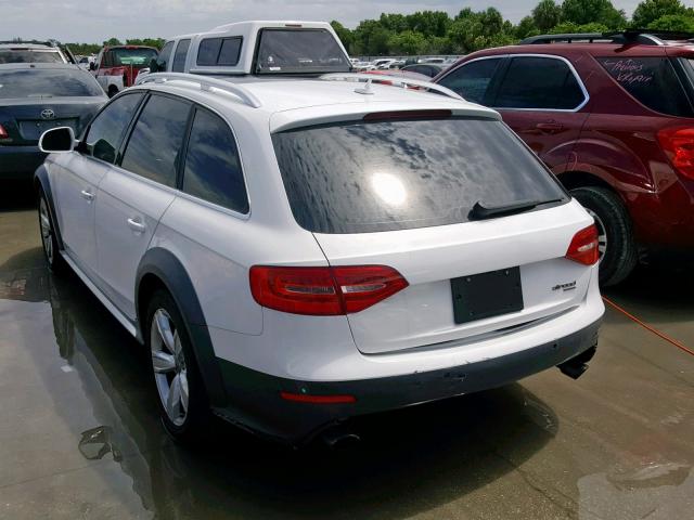 WA1UFAFL2DA054823 - 2013 AUDI A4 ALLROAD WHITE photo 3