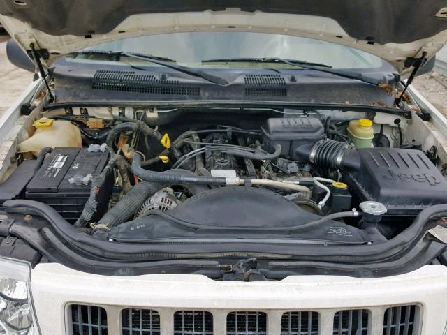 1J4GX48SX4C212460 - 2004 JEEP GRAND CHER WHITE photo 7