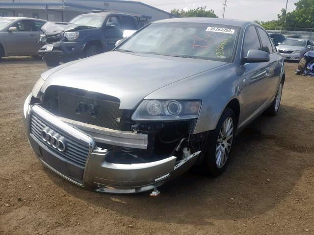 WAUDH74F36N099150 - 2006 AUDI A6 3.2 QUA GRAY photo 2