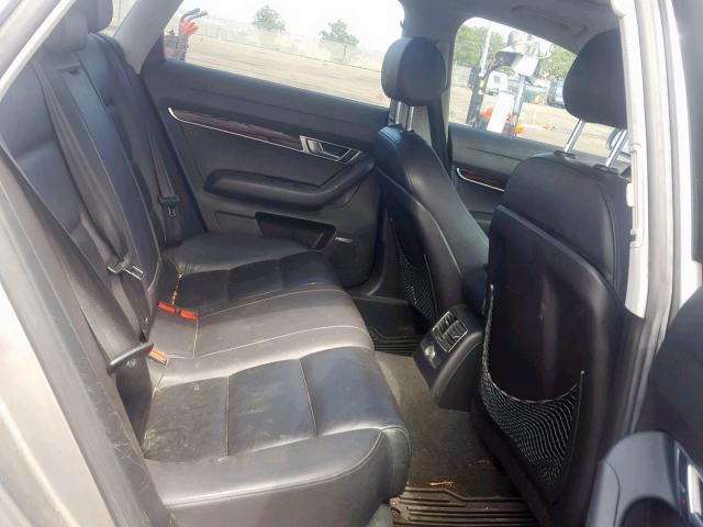 WAUDH74F36N099150 - 2006 AUDI A6 3.2 QUA GRAY photo 6