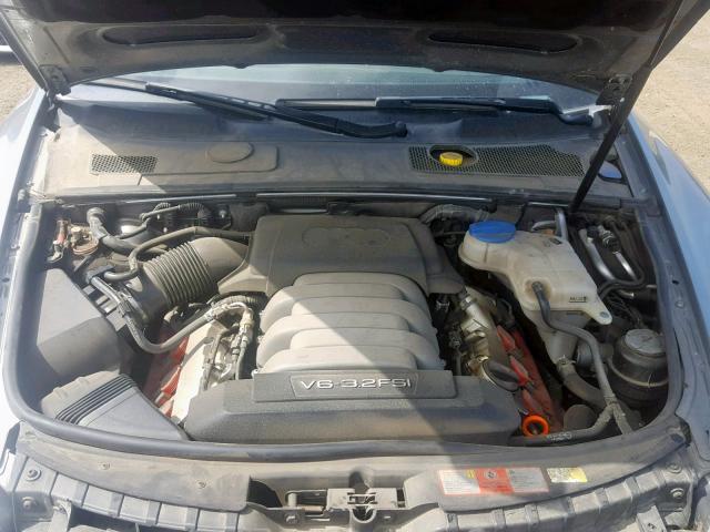 WAUDH74F36N099150 - 2006 AUDI A6 3.2 QUA GRAY photo 7