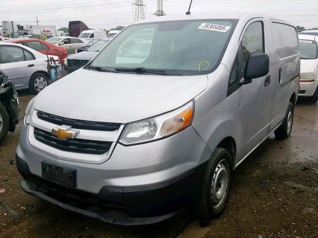 3N63M0YN0FK708362 - 2015 CHEVROLET CITY EXPRE SILVER photo 2